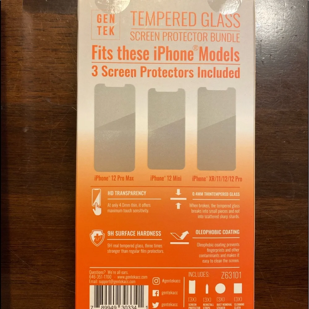 GenTek Screen protectors